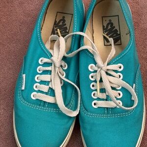VANS Turquoise Lace Up
